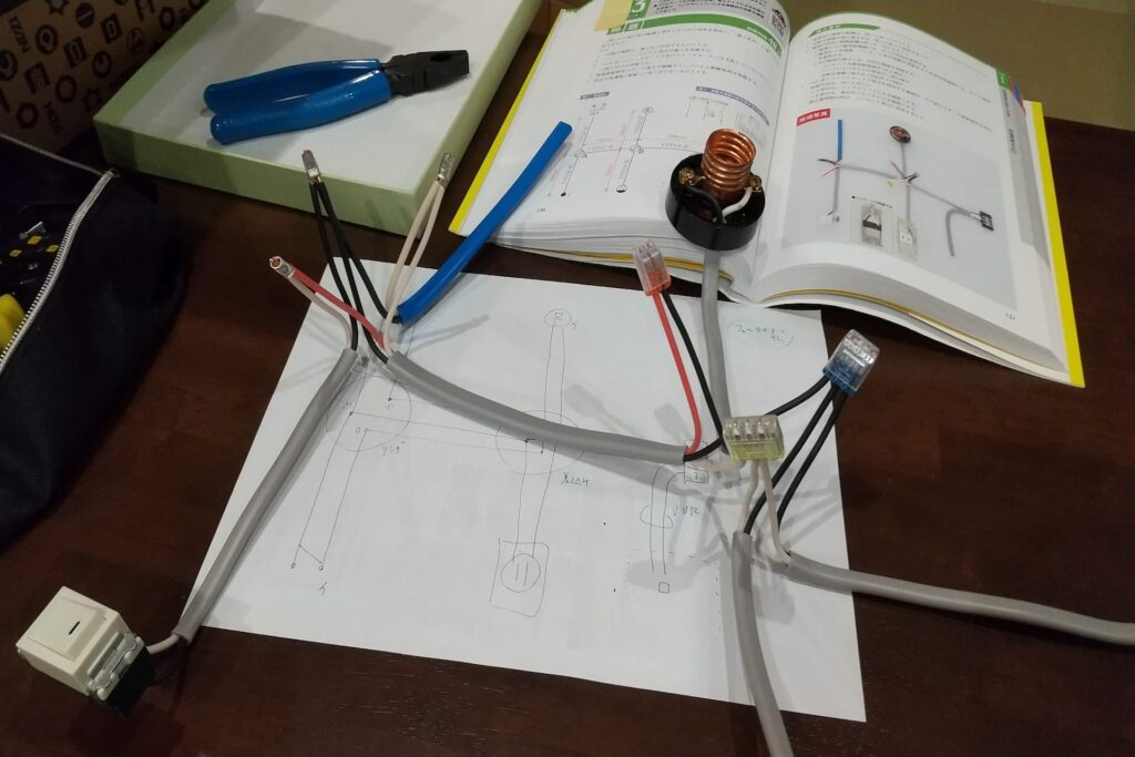 製作している様子